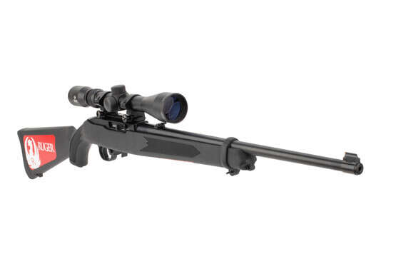 Ruger 10/22 rifle features an 18.5 inch barrel